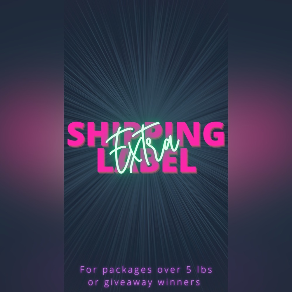 EXTRA SHIPPING LABEL